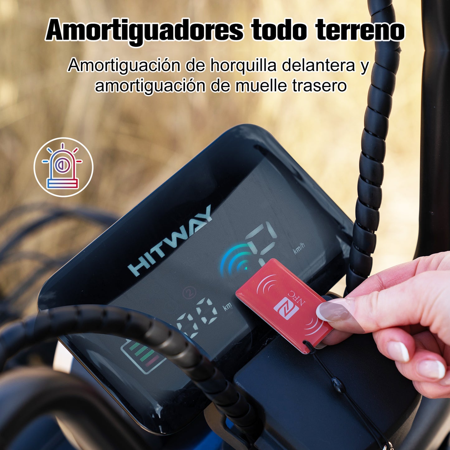 Motocicletas Eléctricas Desbloqueadas con Tarjeta NFC