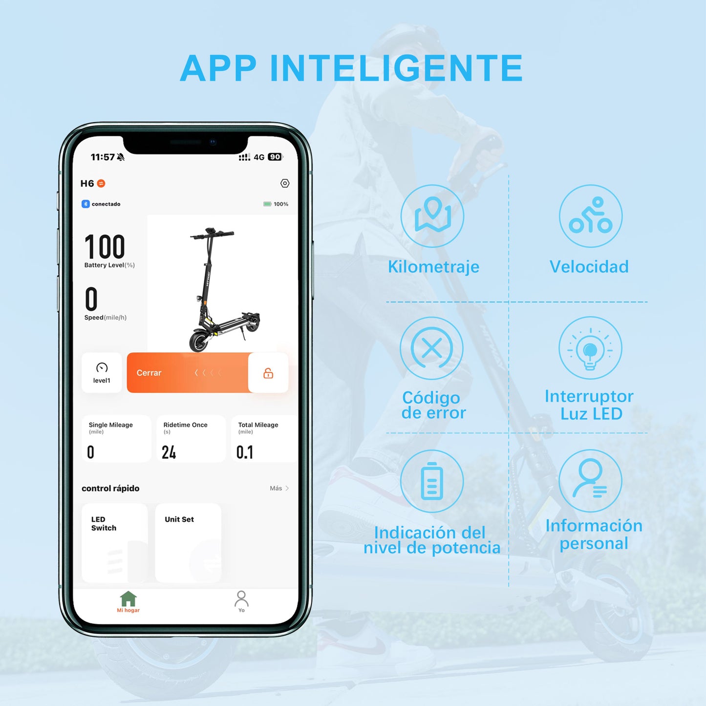 Scooter Eléctrico H6