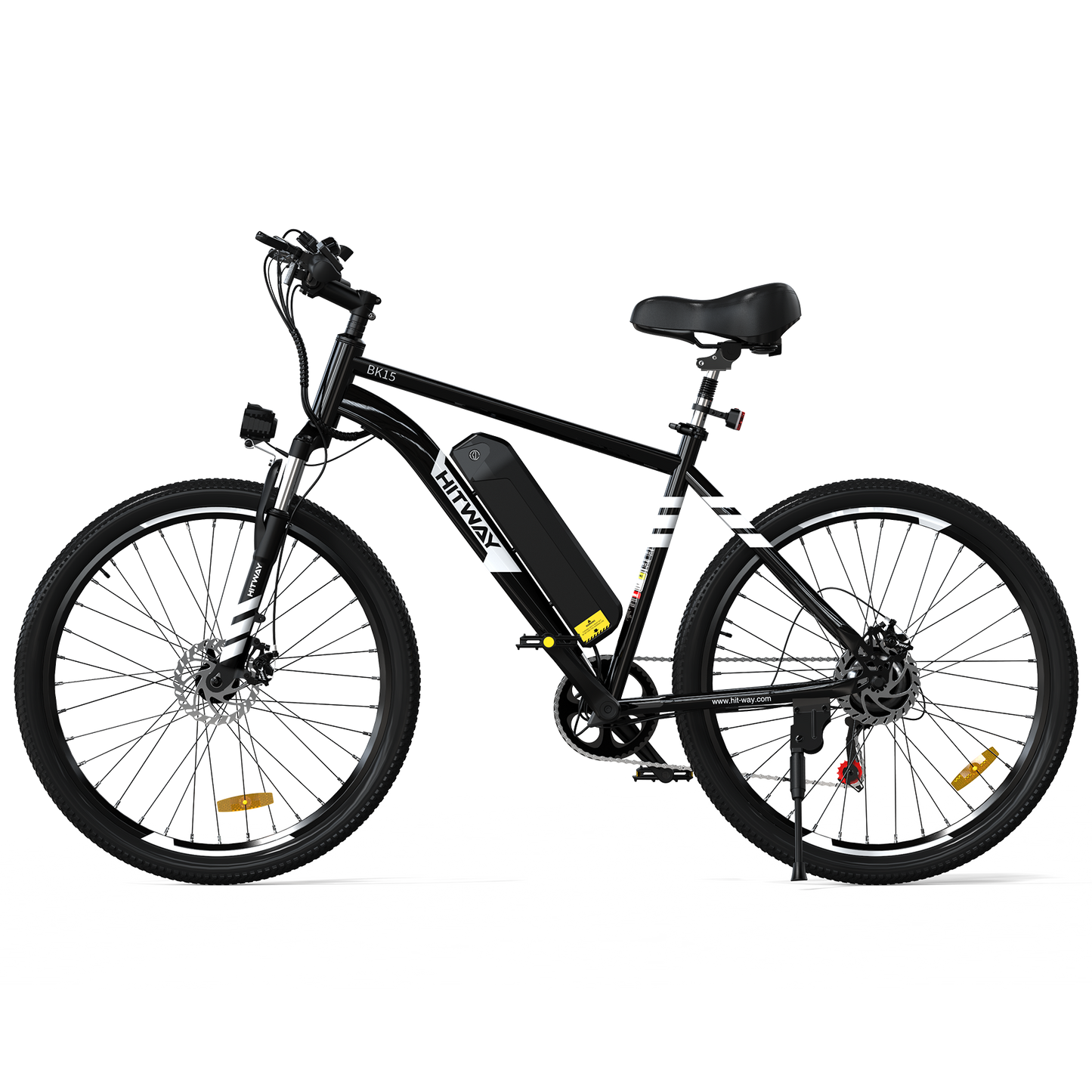 Bicicleta Eléctrica HITWAY, Bicicleta Eléctrica de Montaña, Vista Frontal