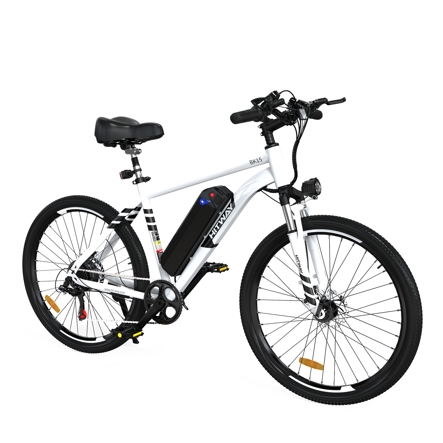 Bicicleta Eléctrica HITWAY, Bicicleta Eléctrica de Montaña, Vista Lateral