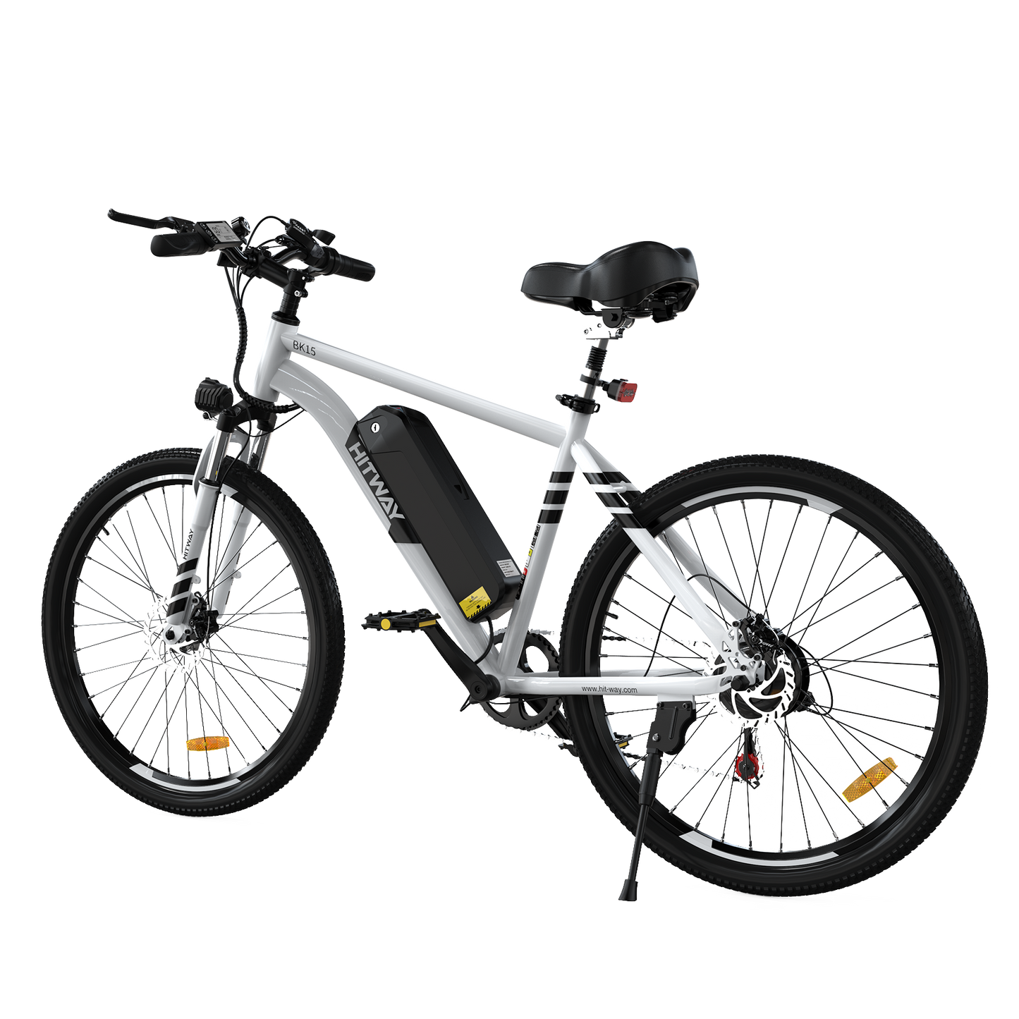 Bicicleta Eléctrica HITWAY, Bicicleta Eléctrica de Montaña, Vista Lateral