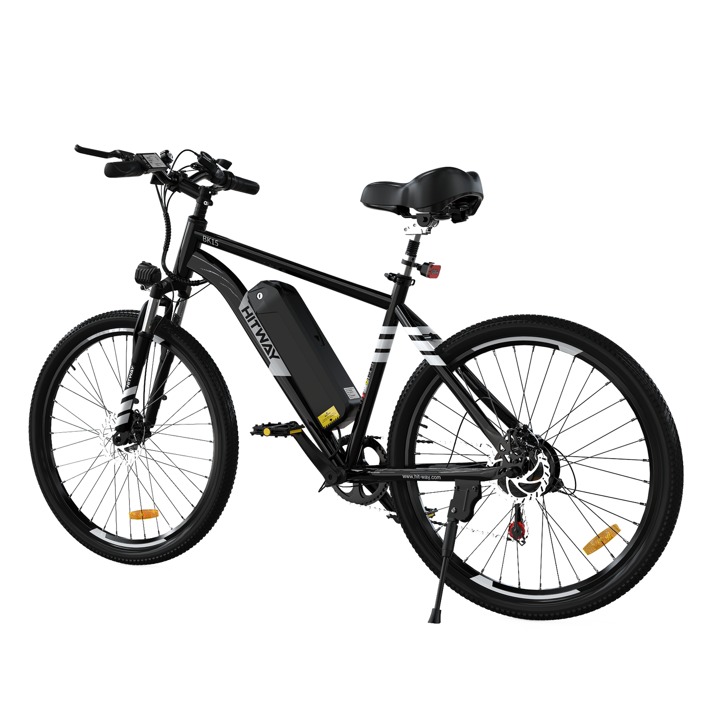 Bicicleta Eléctrica HITWAY, Bicicleta Eléctrica de Montaña, Vista Lateral