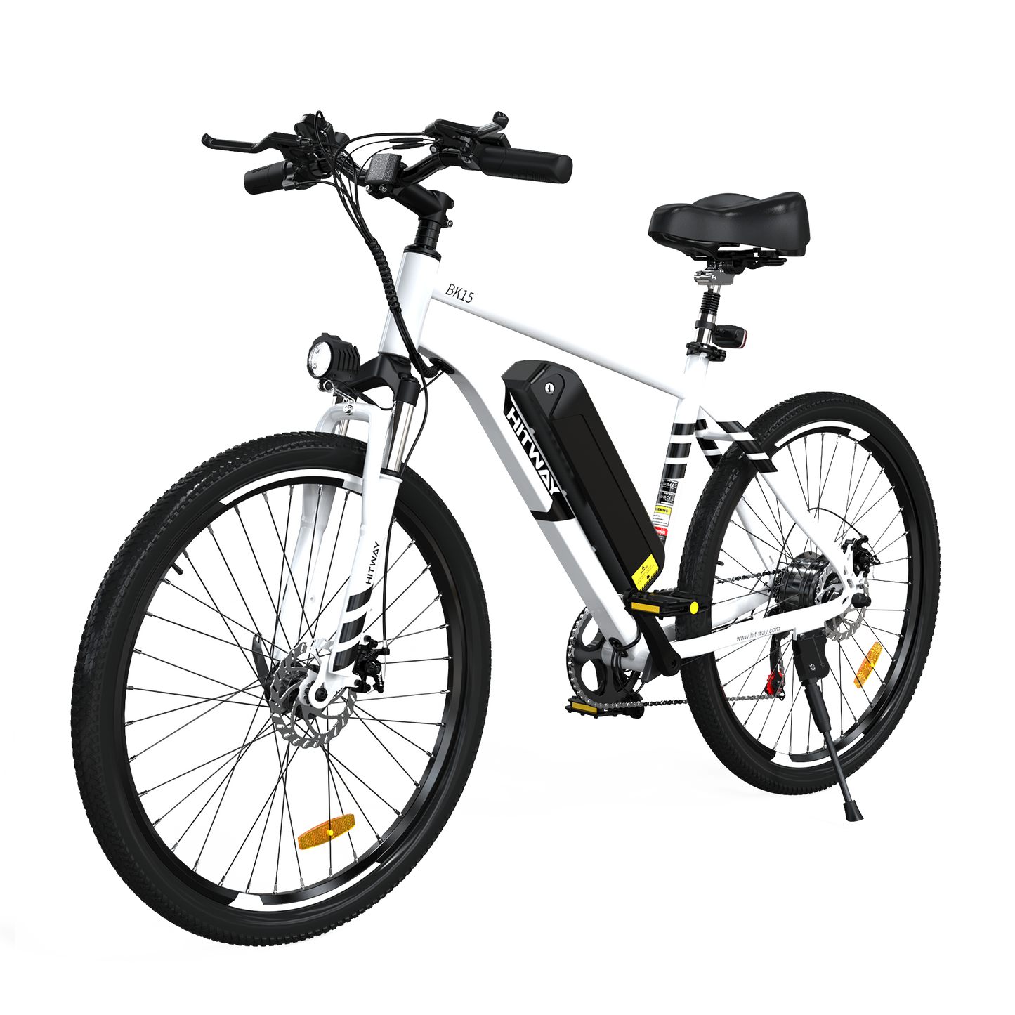 Bicicleta Eléctrica HITWAY, Bicicleta Eléctrica de Montaña, Vista Lateral
