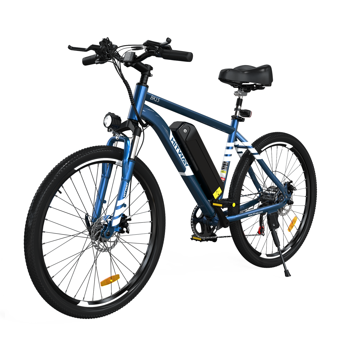 Bicicleta Eléctrica HITWAY, Bicicleta Eléctrica de Montaña, Vista Lateral