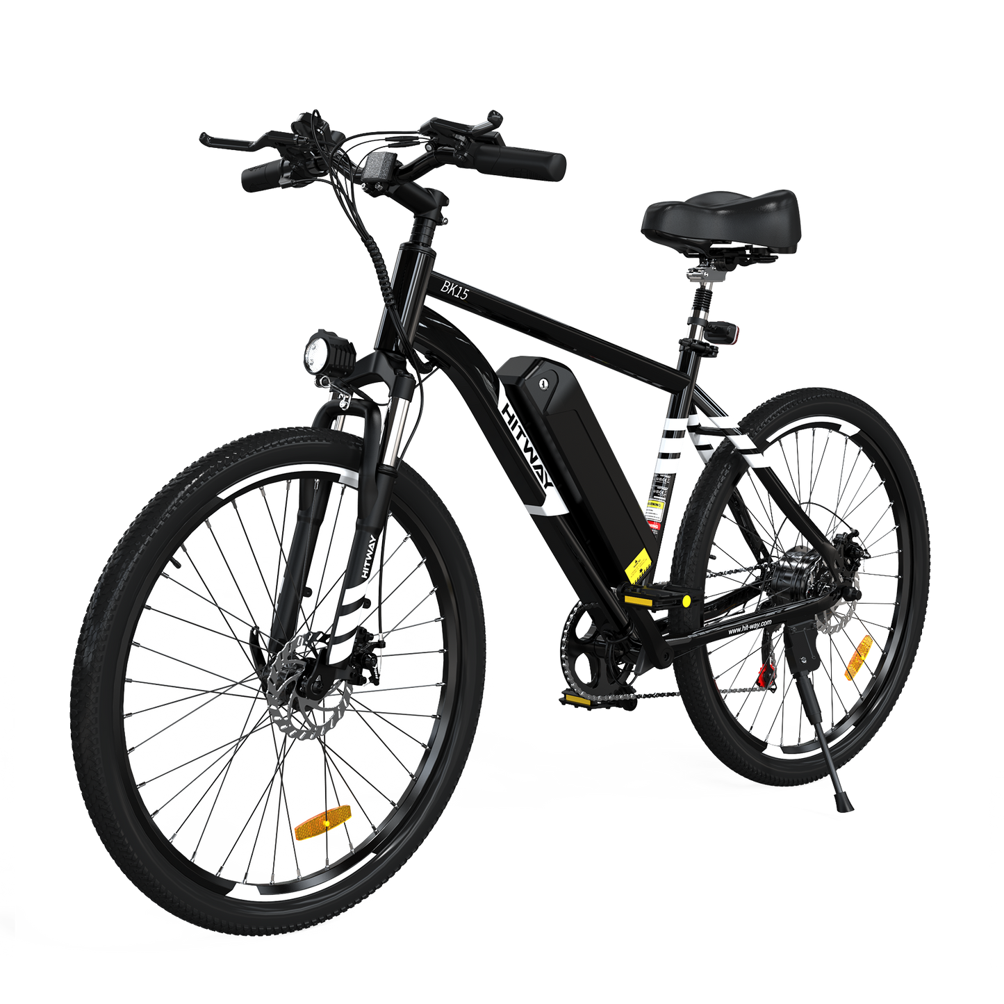 Bicicleta Eléctrica HITWAY, Bicicleta Eléctrica de Montaña, Vista Lateral