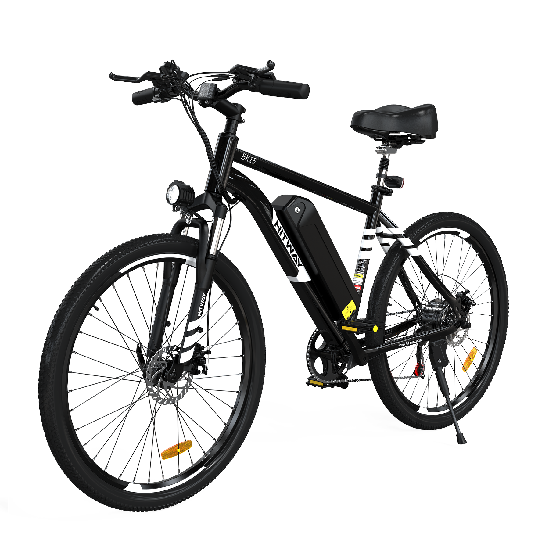 Bicicleta Eléctrica HITWAY, Bicicleta Eléctrica de Montaña, Vista Lateral