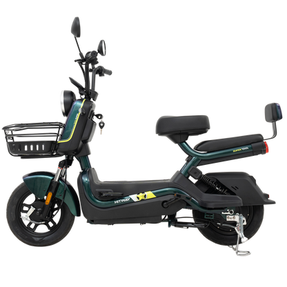 Motocicleta Eléctrica HITWAY, Tarjeta NFC Desbloquea Motocicleta Eléctrica, Vista Frontal
