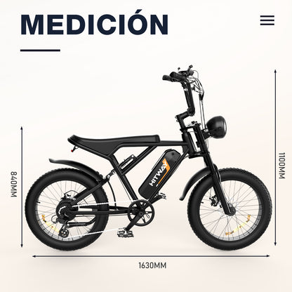 Tamaño de las Bicicletas Eléctricas